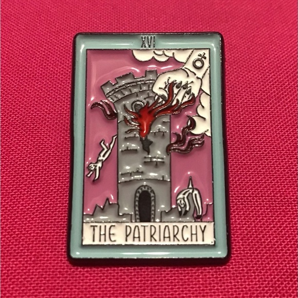 Jewelry - Patriarchy Enamel Pin